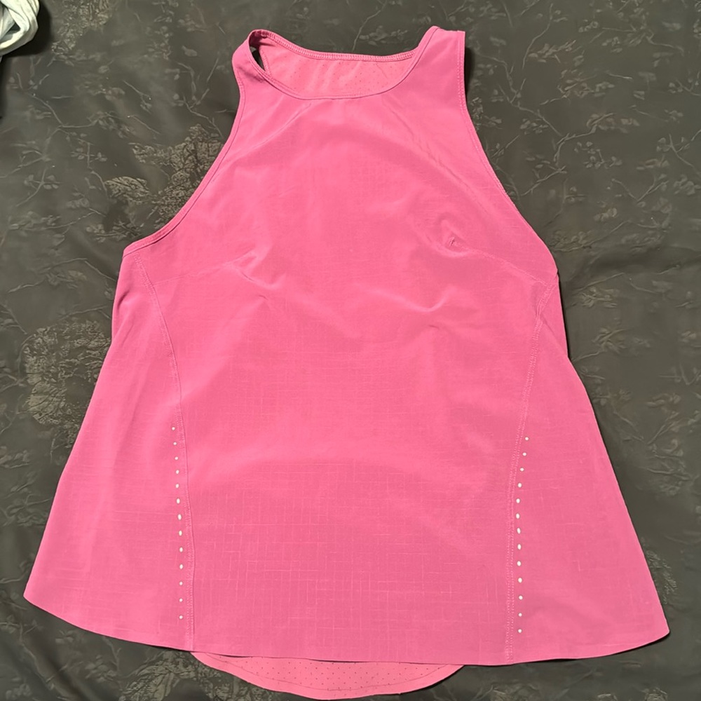 Lululemon running tank vivid plum size 4